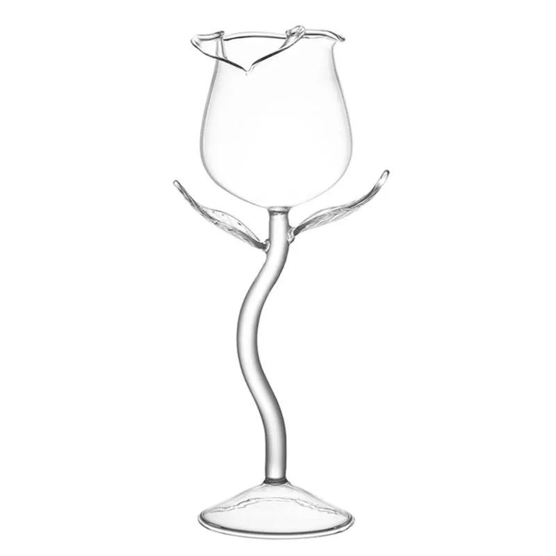 Fancy Red Wine Goblet by GJG Denim
