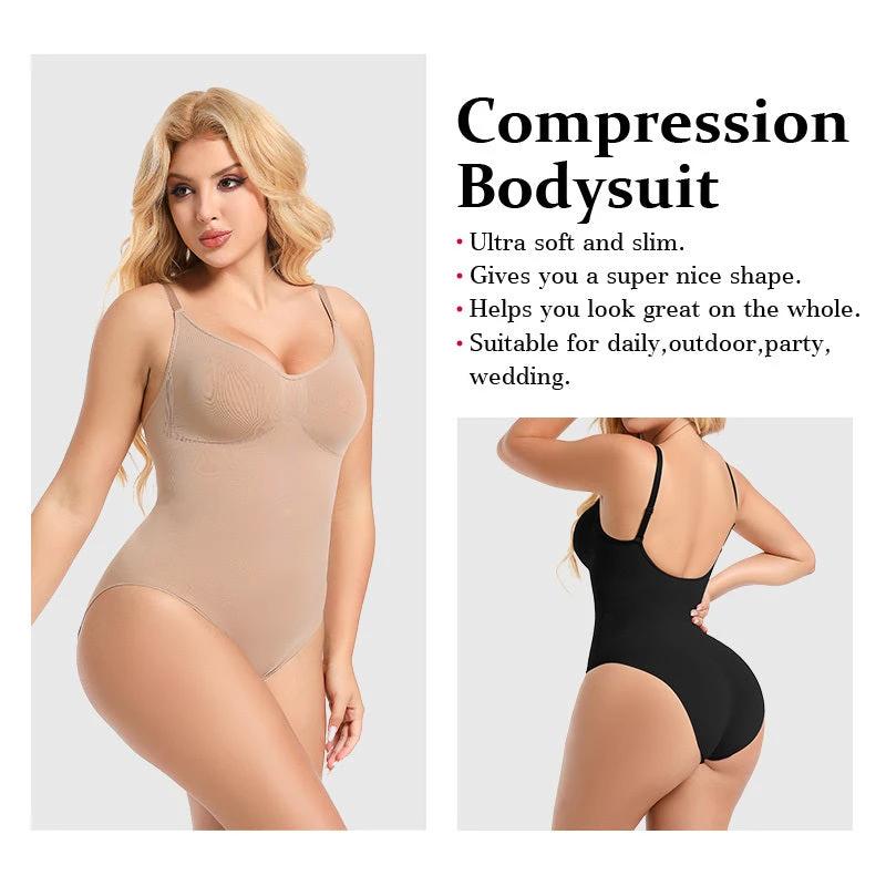 Dropship Seamless Boyshorts Shapewear Slimming Fajas Bodysuit Plus Size Faha Sculpt Body Shaper For Women Seamless Shapewear by GJG Denim