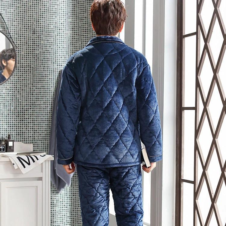 Thick Winter Pajamas For Men by GJG Denim
