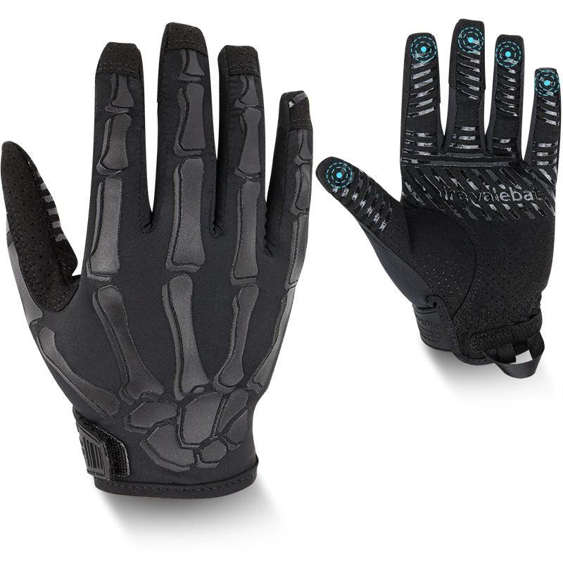 Men's Non-slip and Breathable Full Finger Touch Screen Tactical Gloves by GJG Denim