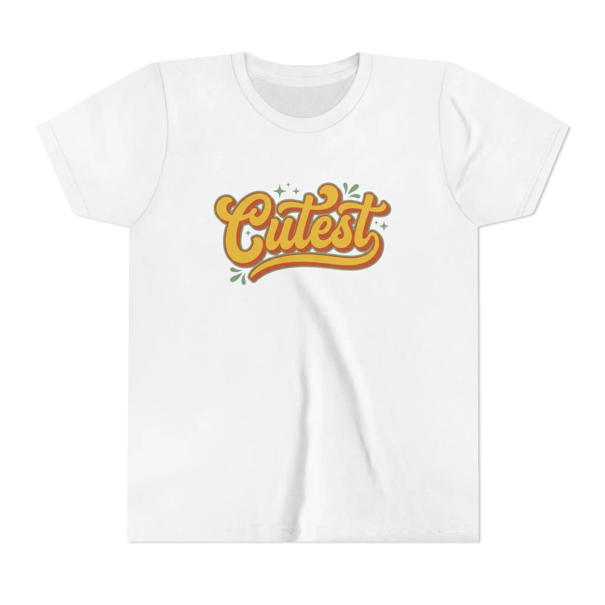 Cutest Youth Tee — Retro Script Kids T‑Shirt by Printify