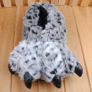 Warm Leopard Slippers by GJG Denim