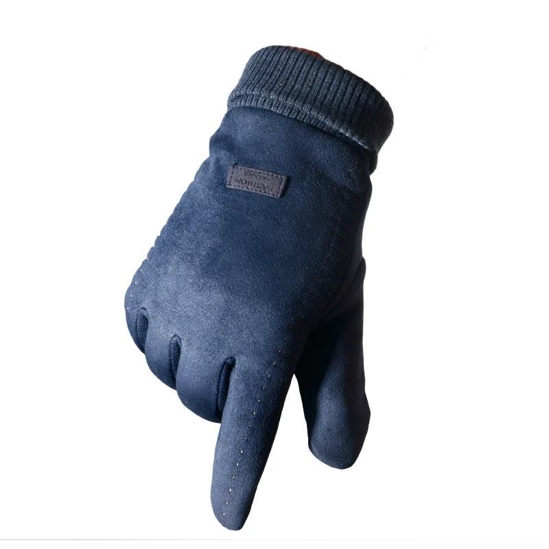 Men's Suede Gloves by GJG Denim