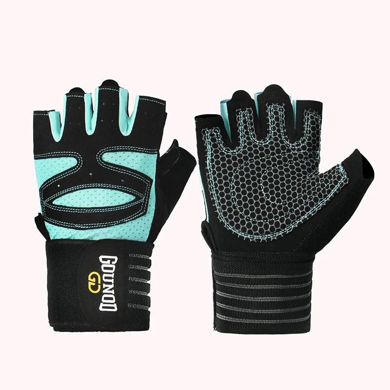 Fitness Gloves Lengthened Exercise Breathable And Wearable by GJG Denim