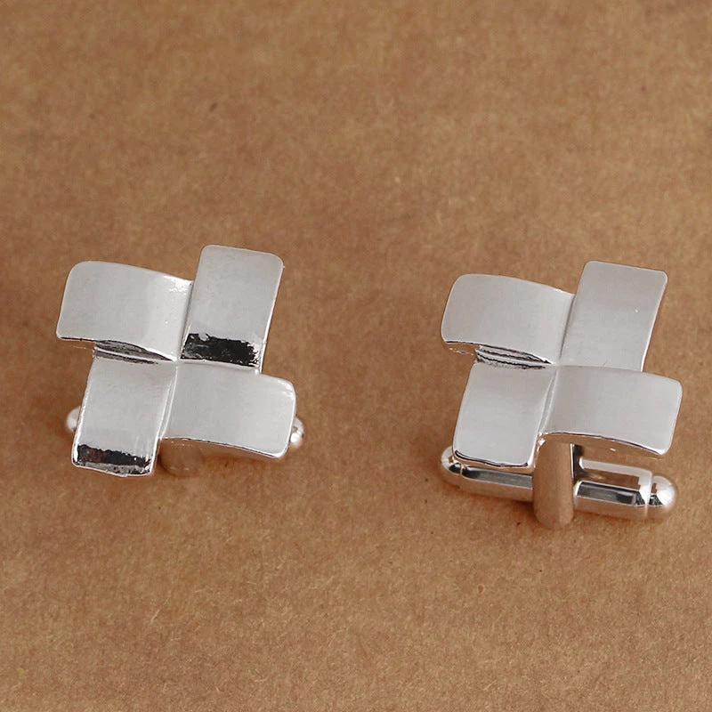 Three-dimensional Men's Cufflinks by GJG Denim