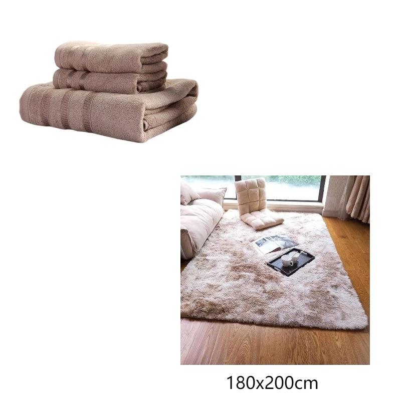 Bamboo Towel Set - Antibacterial And Hypoallergenic by GJG Denim