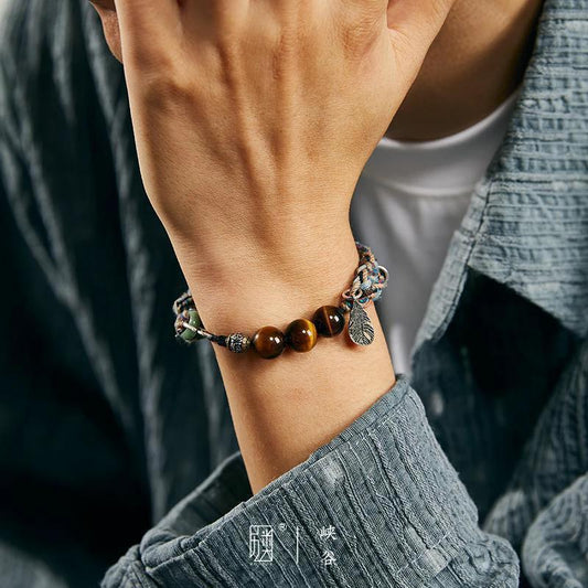 Hand-braided Bracelet For Men by GJG Denim