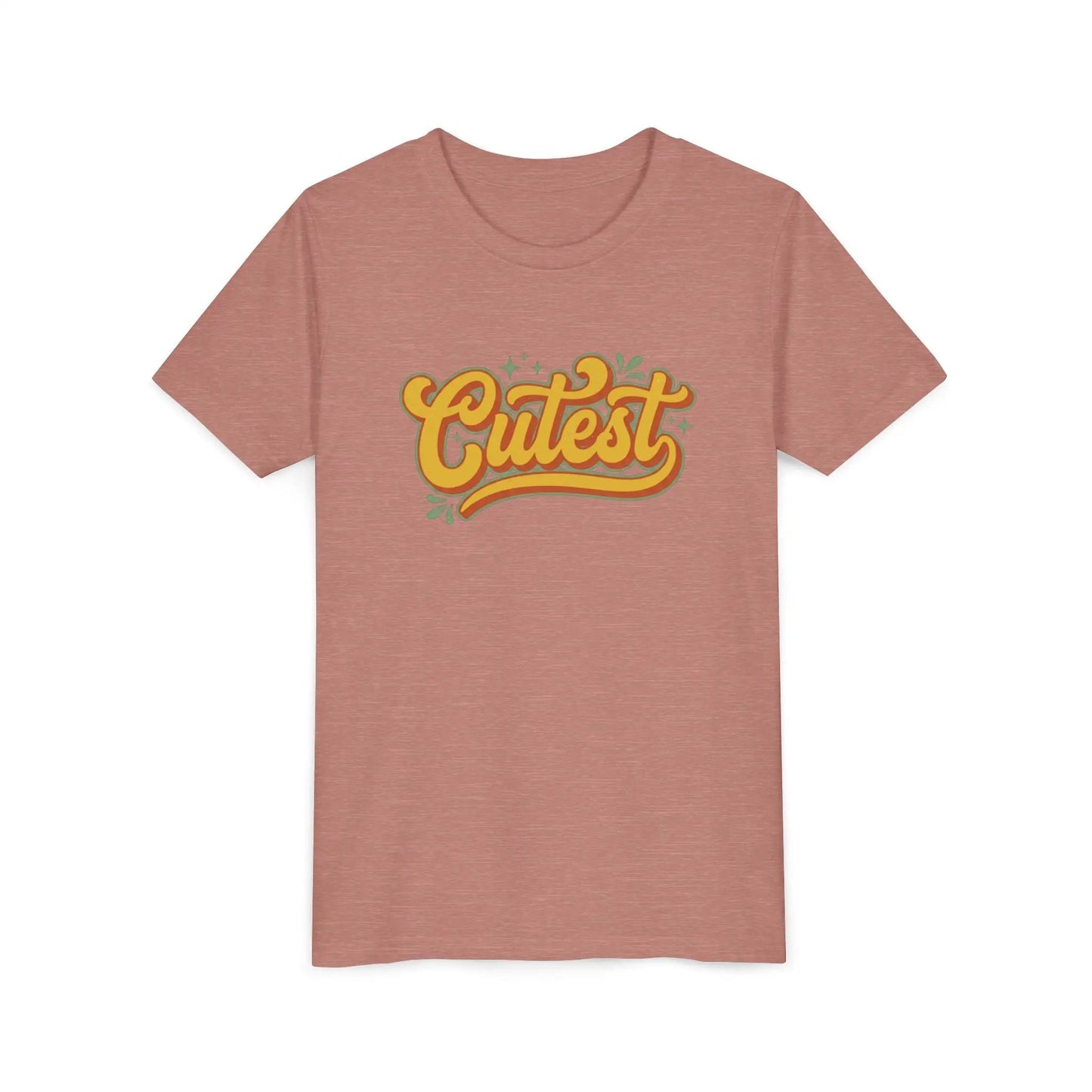 Cutest Youth Tee — Retro Script Kids T‑Shirt by Printify