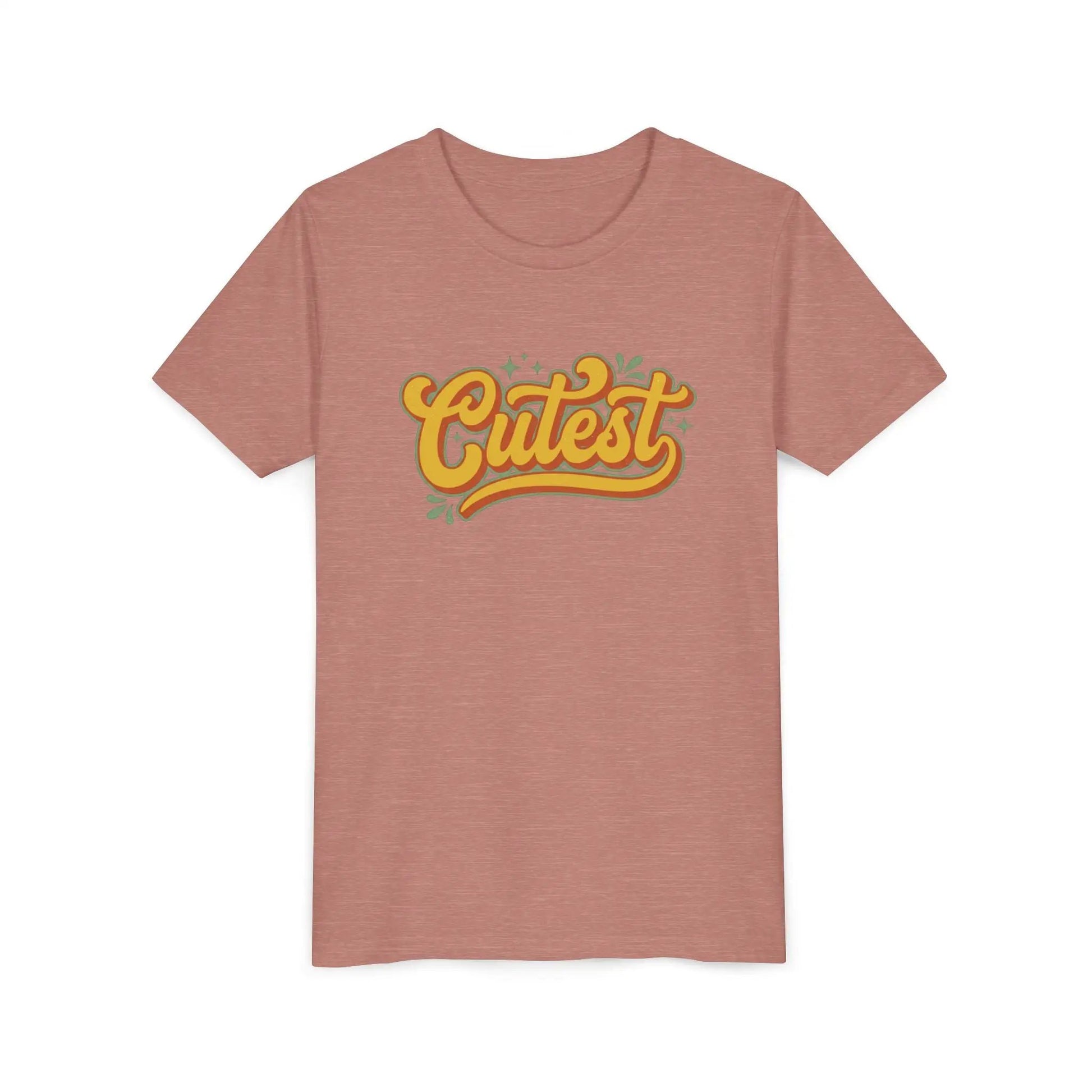 Cutest Youth Tee — Retro Script Kids T‑Shirt by Printify