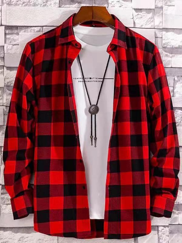 Men's Long Sleeve Casual Shirt by GJG Denim