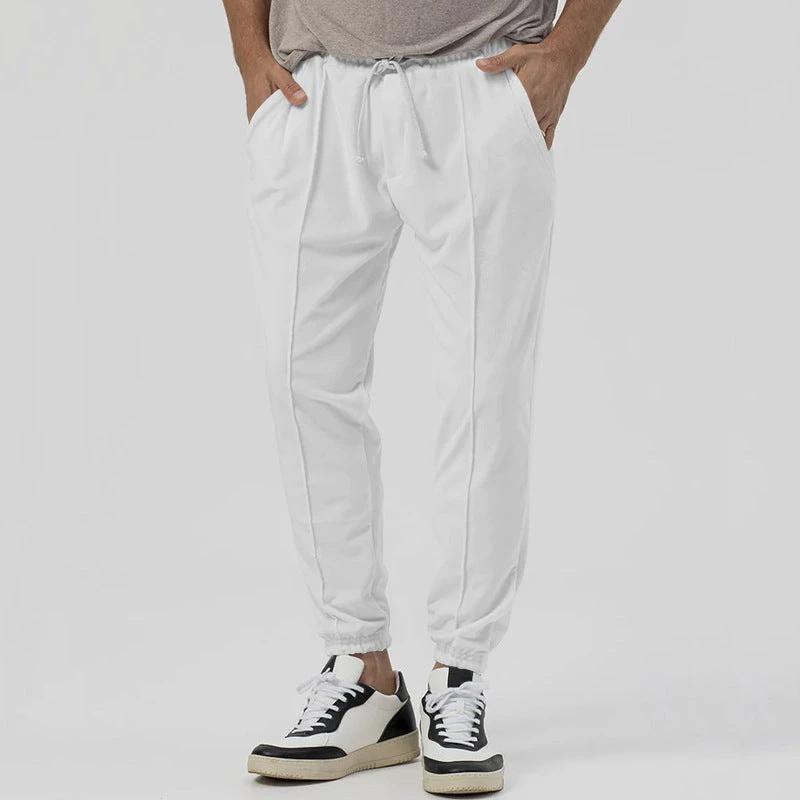 Men's Casual Track Loose Tappered Sweatpants by GJG Denim