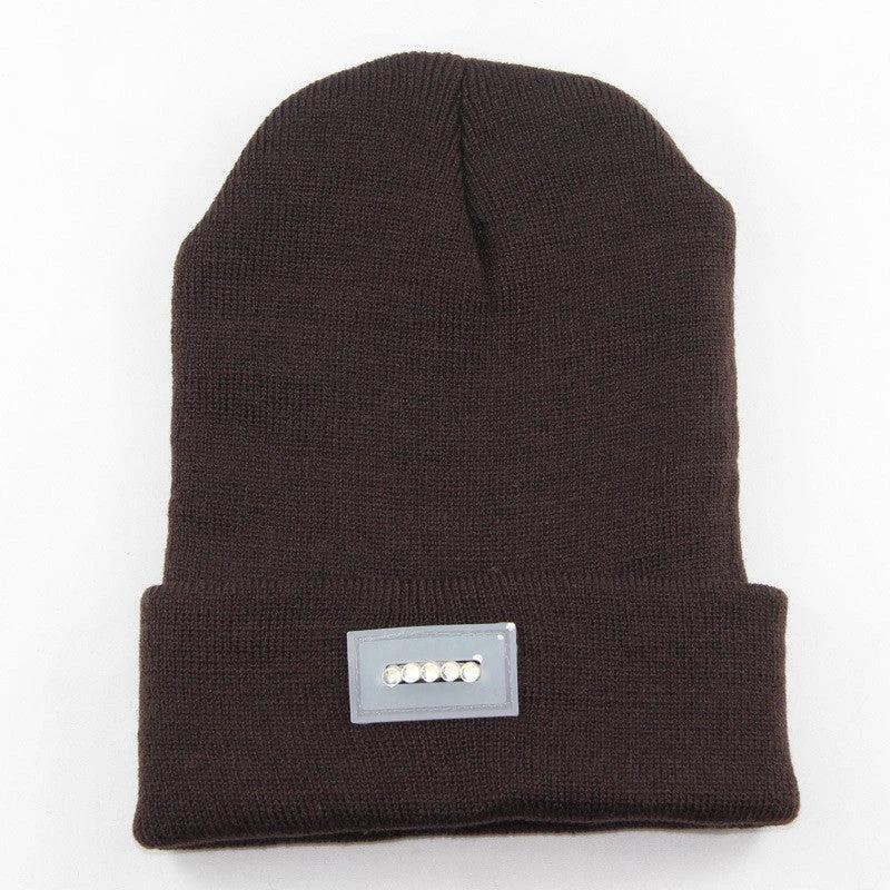 Men's LED Flashlight Beanie by GJG Denim
