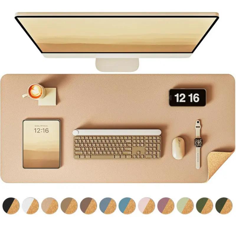 Large-sized Leather Mouse Pad For Office Desks by GJG Denim
