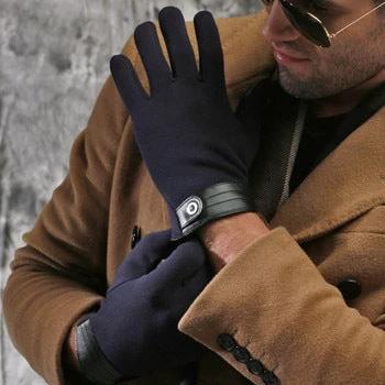 Men's Warm Winter Gloves by GJG Denim
