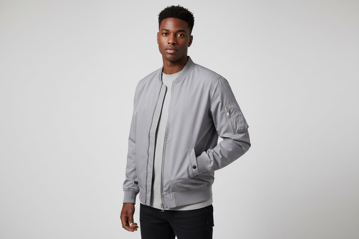 Men's Solid Color Jacket by GJG Denim