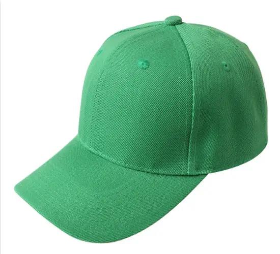 Solid Color Baseball Cap For Men by GJG Denim
