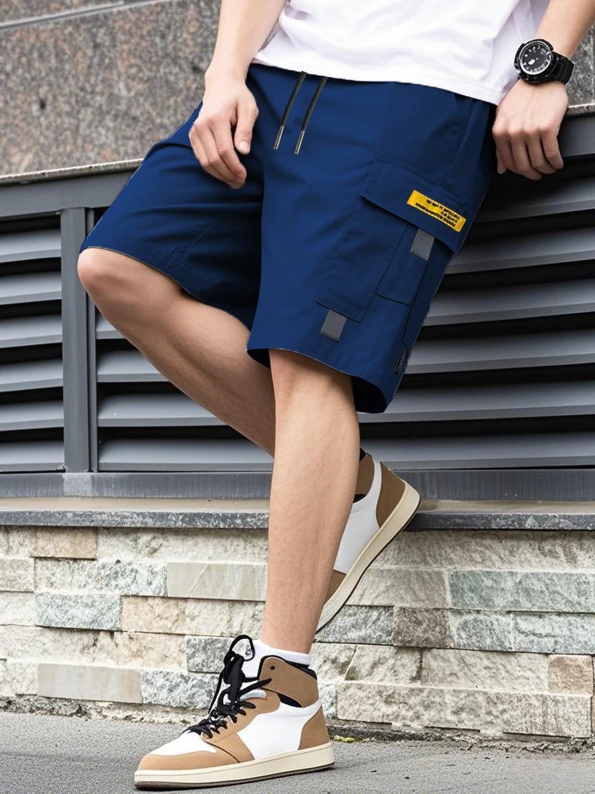 Men's Summer Casual Utility Shorts by GJG Denim