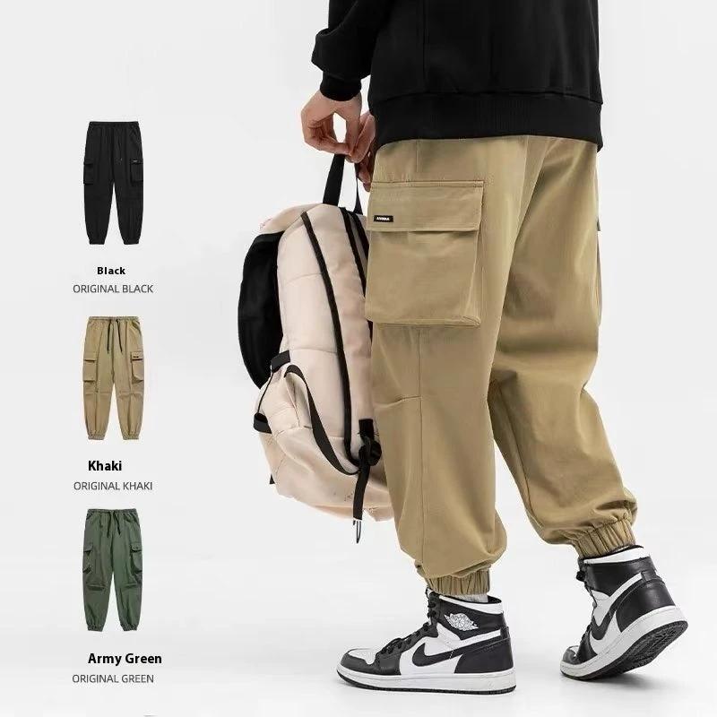Men's Loose Tappered Cargo Pants Fashion by GJG Denim