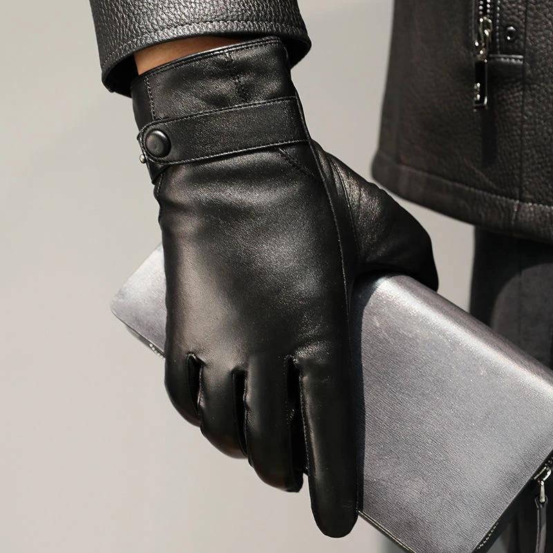 Men's Warm Business Gloves by GJG Denim