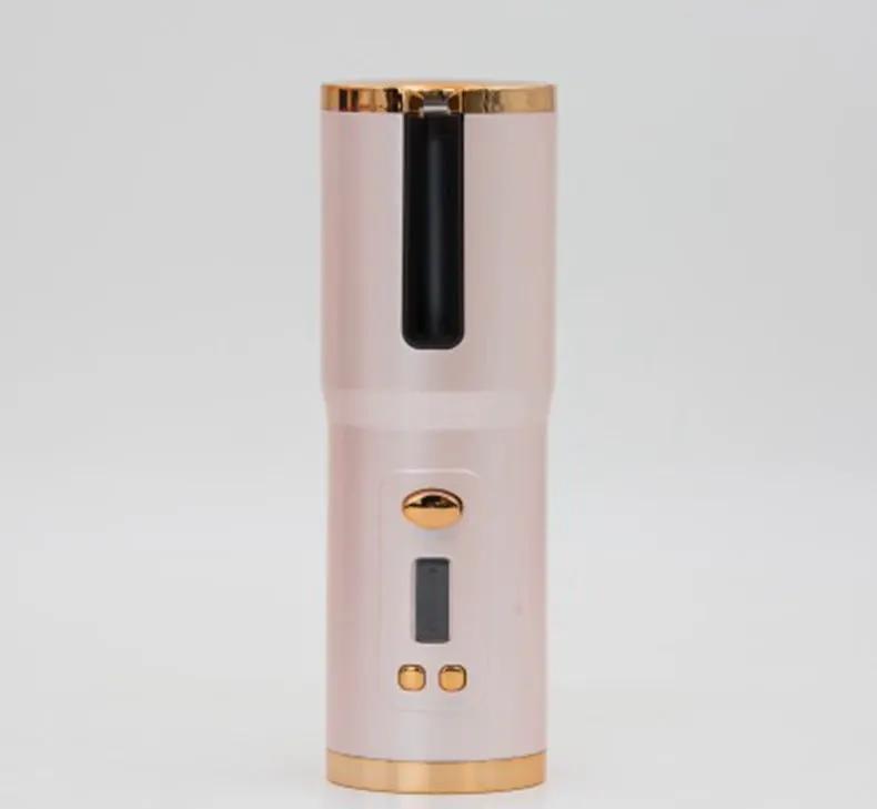 Curling Iron USB Wireless Multifunctional Charging Curler by GJG Denim