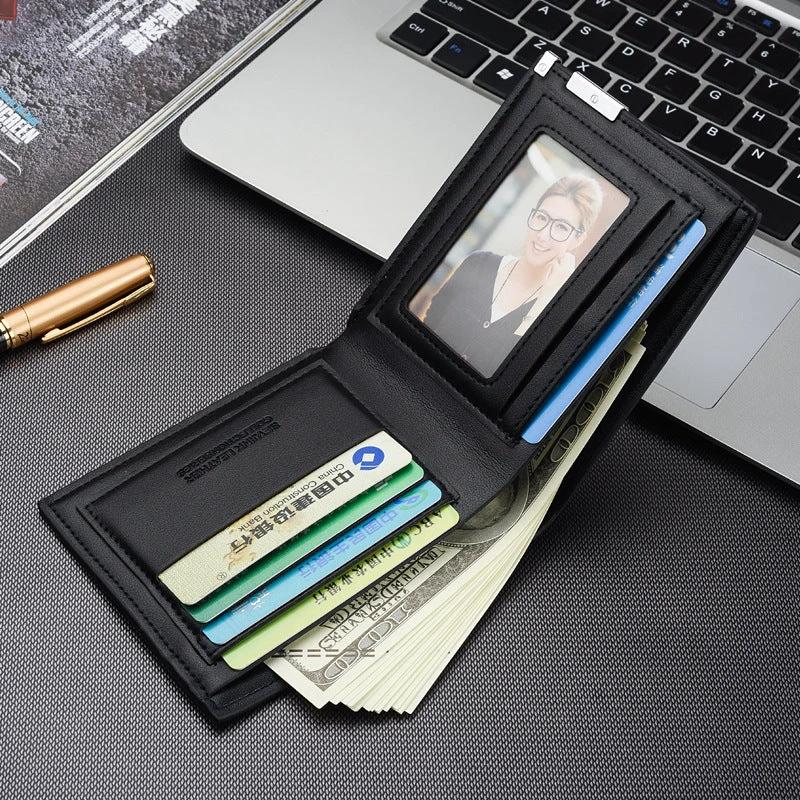 Men's Solid Color Wallet by GJG Denim