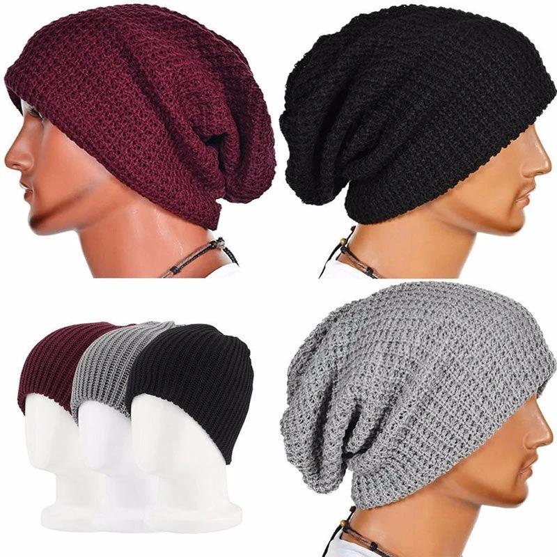 Men' s Knitted Loose Beanie by GJG Denim
