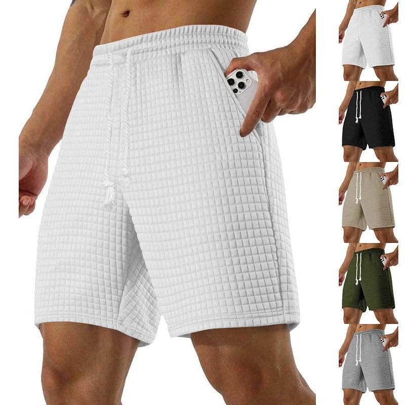 Men's Fashionable Loose-Fit Sports Casual Shorts by GJG Denim
