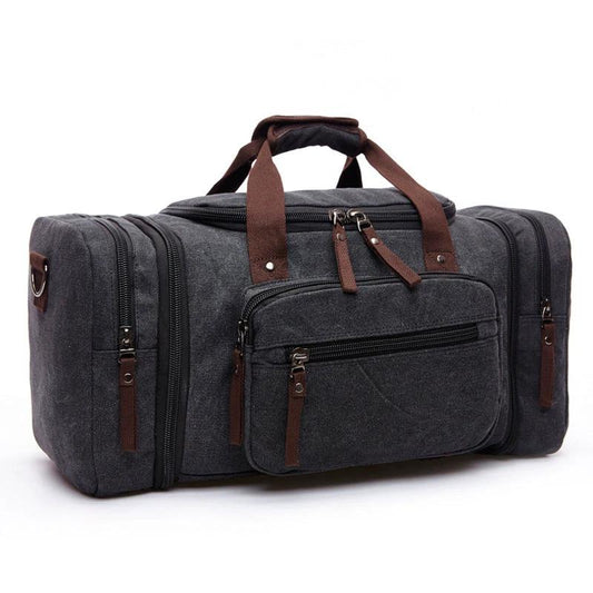 Men's Canvas Travel Bag by GJG Denim