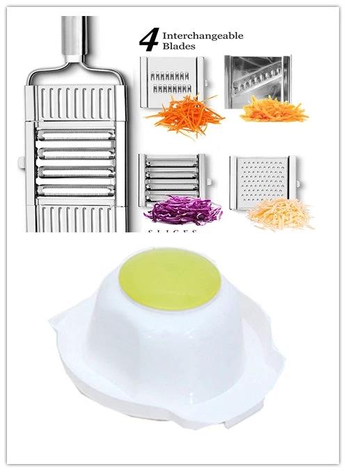 Stainless Steel Grater, Vegetable And Fruit Slicer, Peeler by GJG Denim