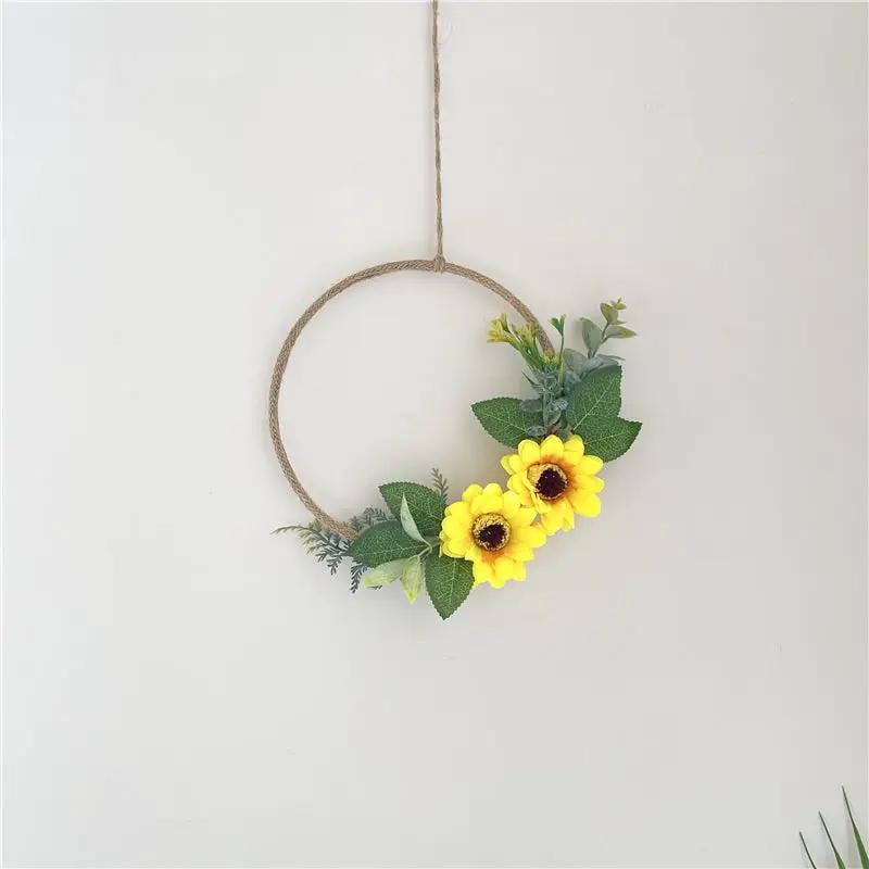 Hanging Rose Garland by GJG Denim