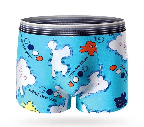 Men's Fashionable Cartoon Underwear by GJG Denim