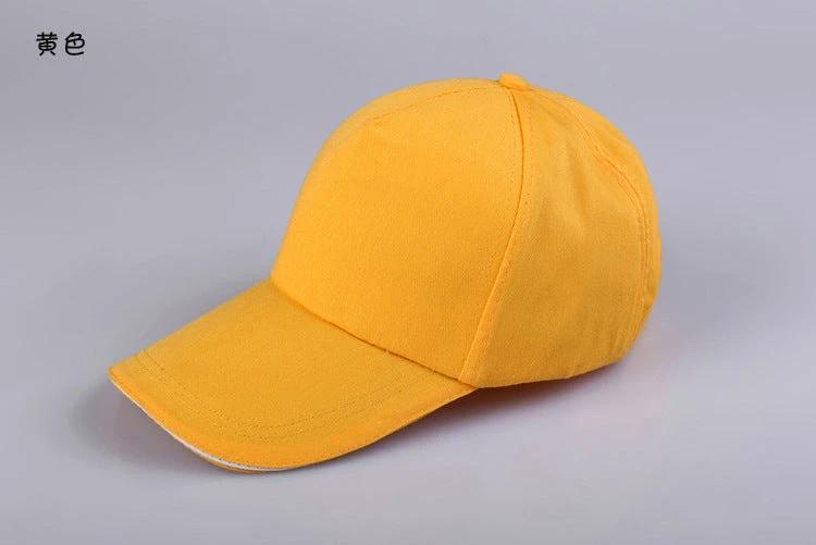 Cotton Custom Color Blank Baseball Cap For Men by GJG Denim