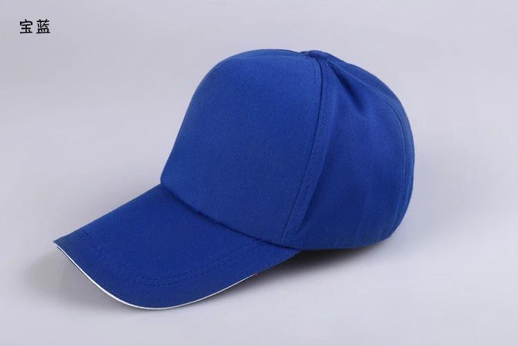 Cotton Custom Color Blank Baseball Cap For Men by GJG Denim