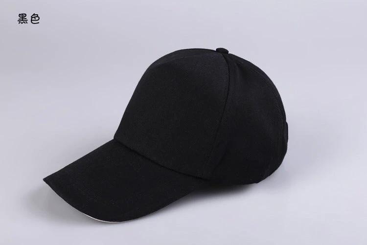 Cotton Custom Color Blank Baseball Cap For Men by GJG Denim