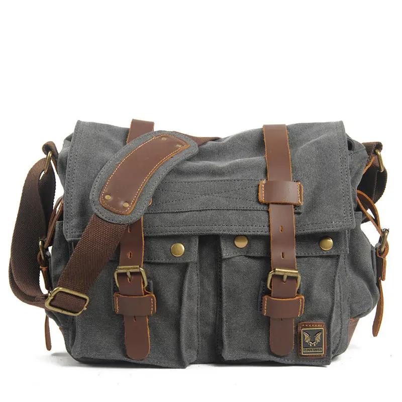 Men's Messenger Bag by GJG Denim