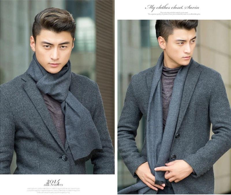 Men's Warm Winter Scarf by GJG Denim
