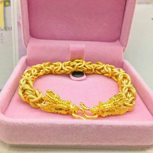Men's Gold Tone Bracelet by GJG Denim