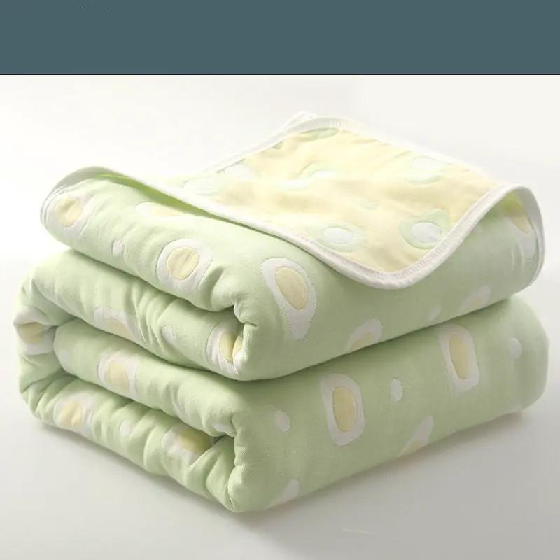 Six-layer Gauze Summer Air Conditioner Quilt Blanket by GJG Denim