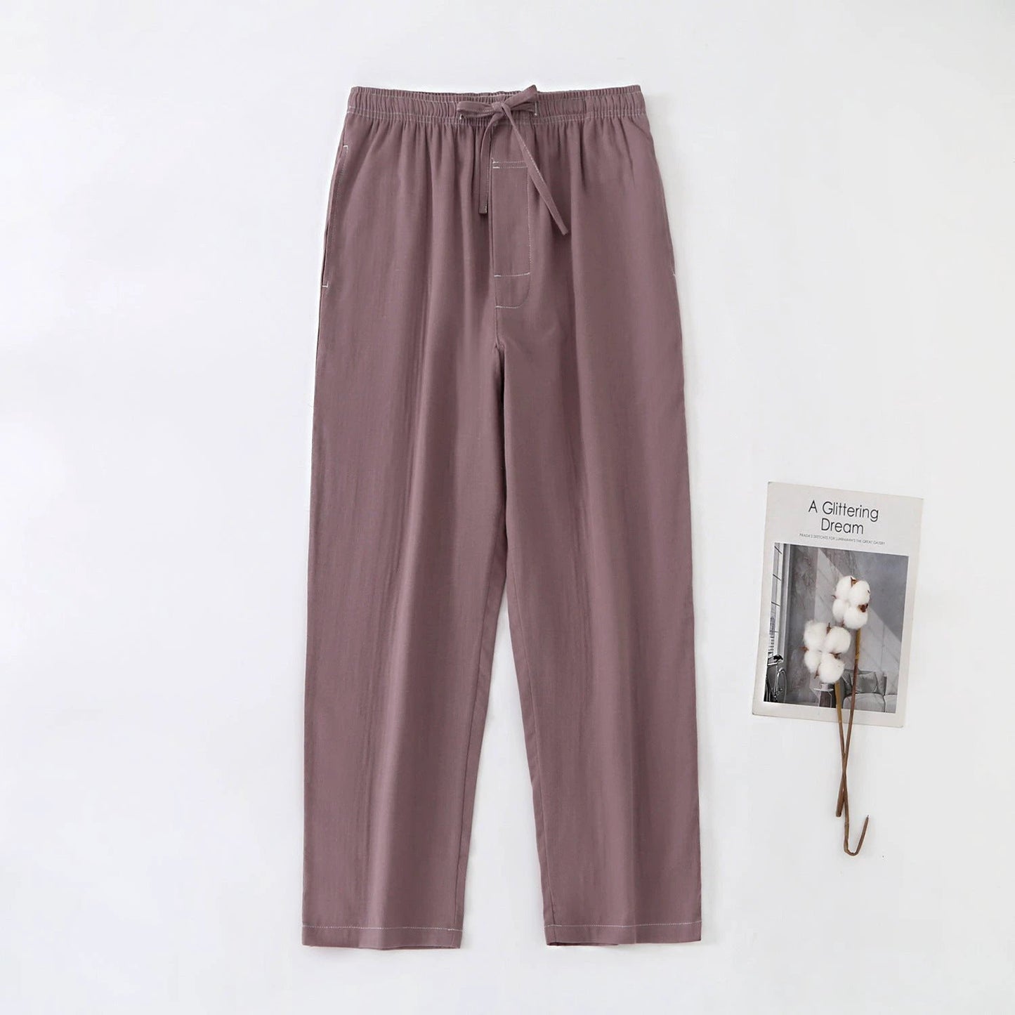 Men's Cotton Pajama Pants by GJG Denim