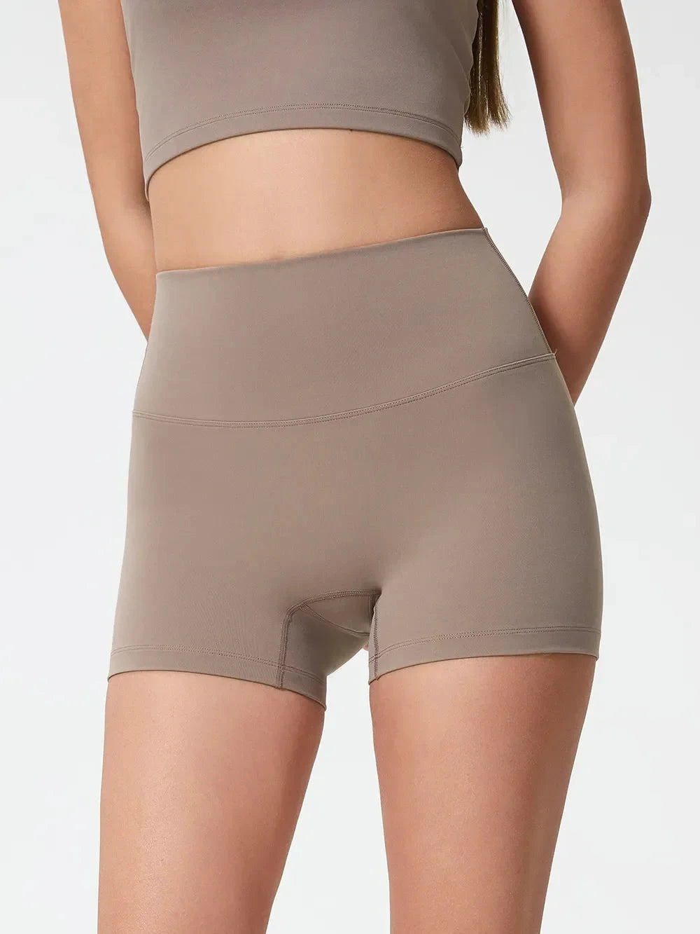 Millennia High Waist Active Shorts by Lady Ros