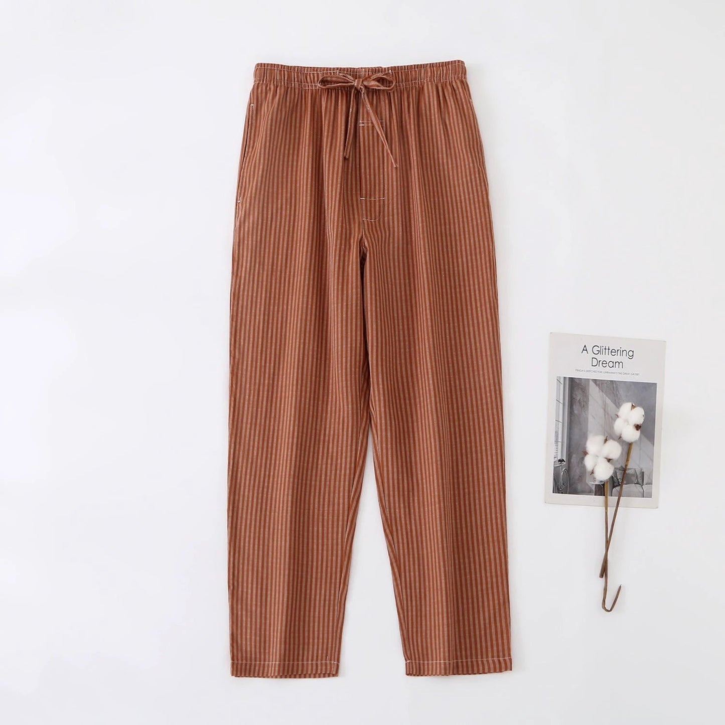 Men's Cotton Pajama Pants by GJG Denim