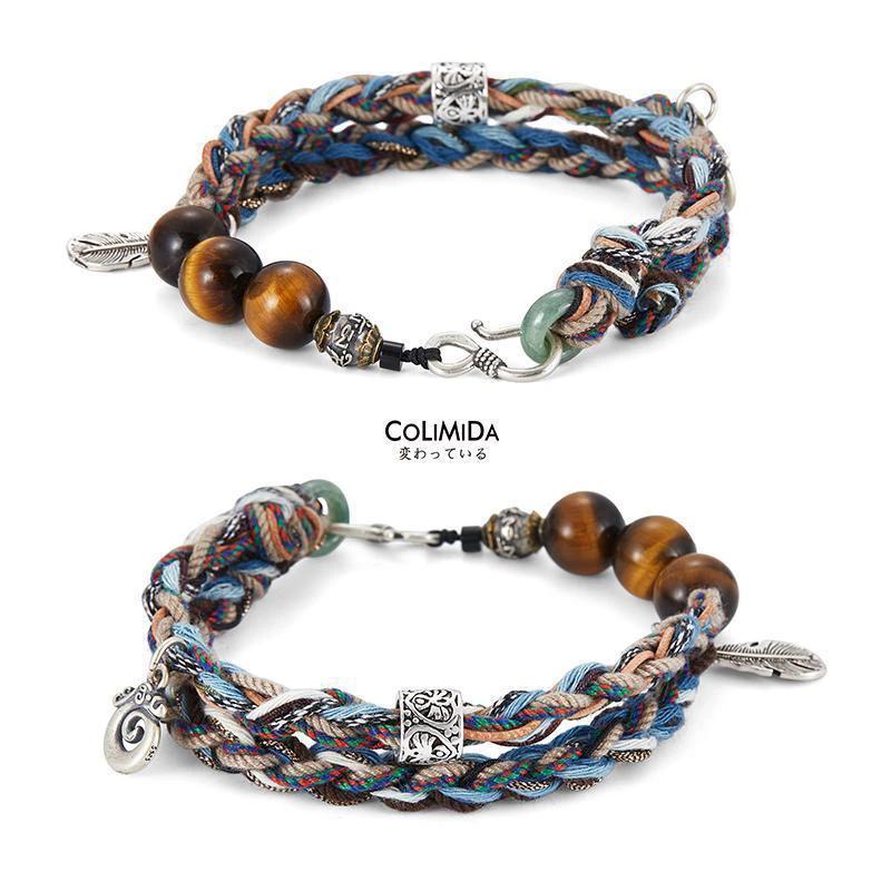 Hand-braided Bracelet For Men by GJG Denim