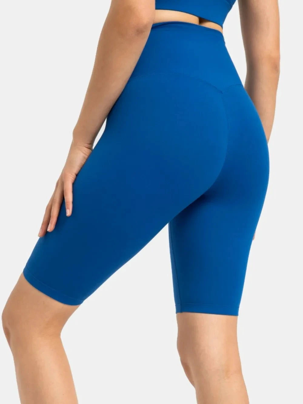 Millennia High Rise Wide Waistband Active Shorts by Lady Ros