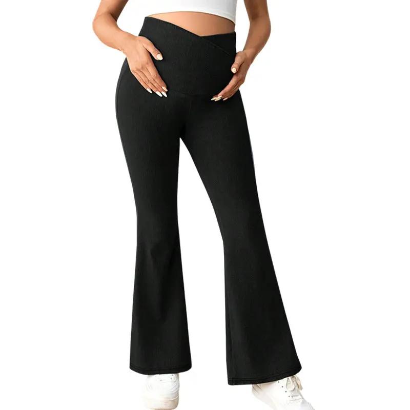 Women's Maternity High-Waist Pull-Up Denim Jeans by GJG Denim