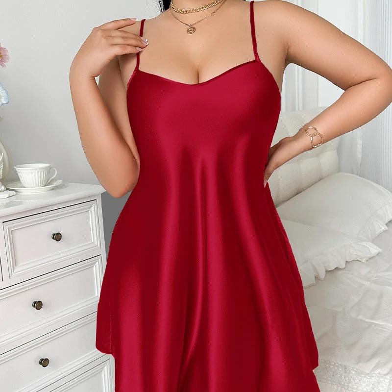 Plus Size Backless Slip Dress Women by GJG Denim