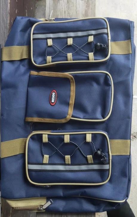 Oxford Cloth Shoulder Bag For Men by GJG Denim