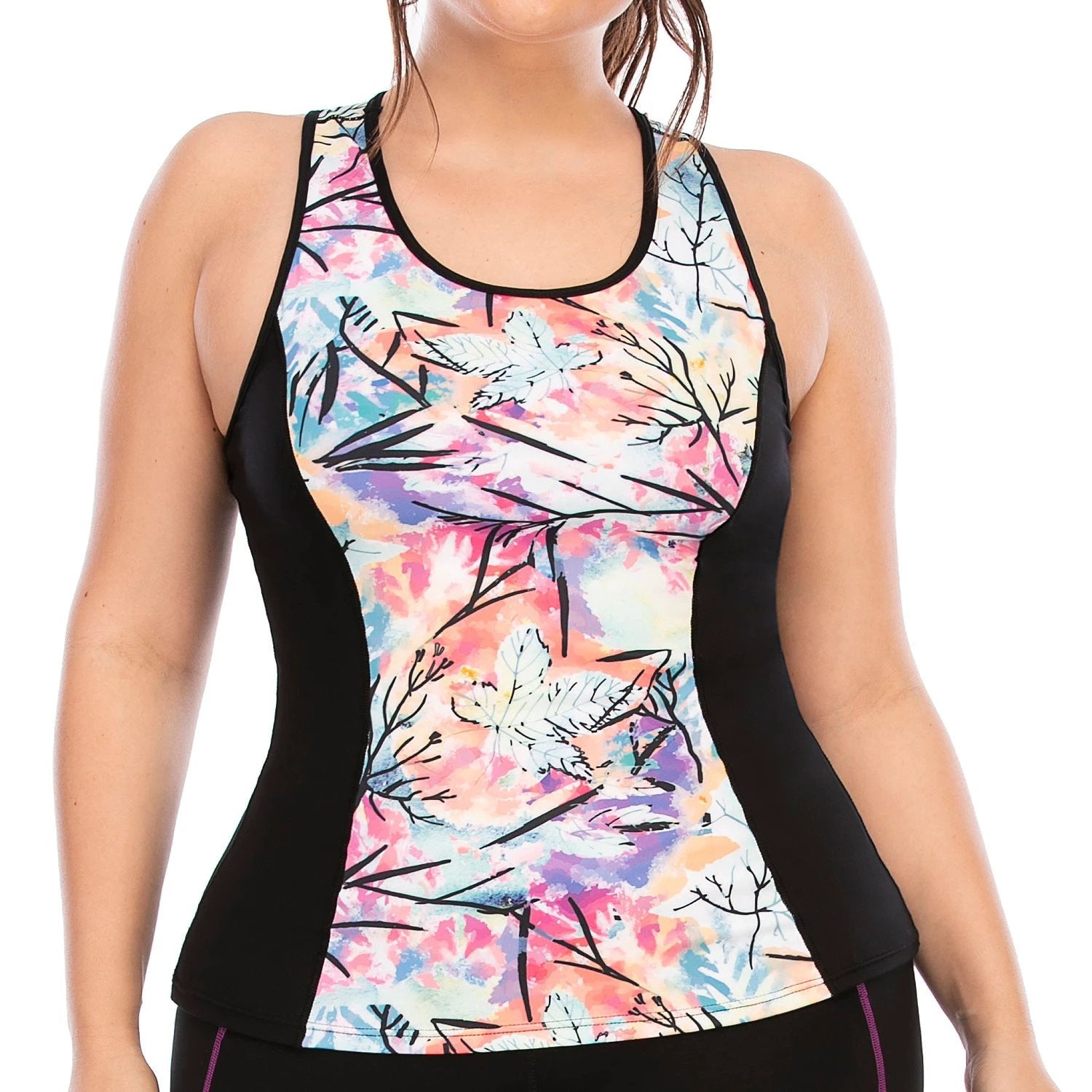 Workout Clothes Suit Plus Size Yoga Clothes Tight-fitting Pants Sports Bra by GJG Denim