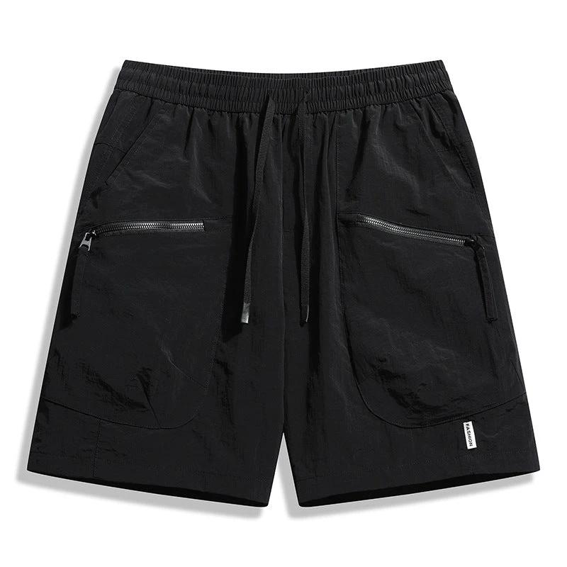 Large Pocket Men's Five-inch Shorts by GJG Denim