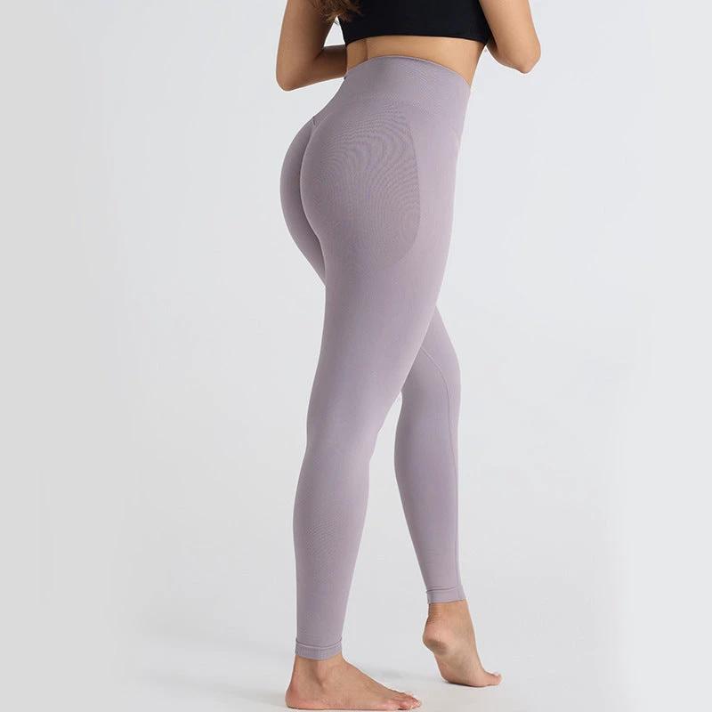 High Waist Workout Trousers High Elastic Sports Outdoor Yoga Clothes by GJG Denim