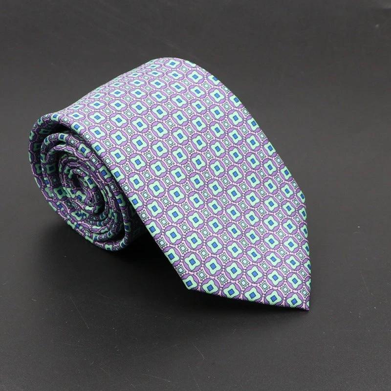 Men's Super Soft Bohemian Silk Ties by GJG Denim
